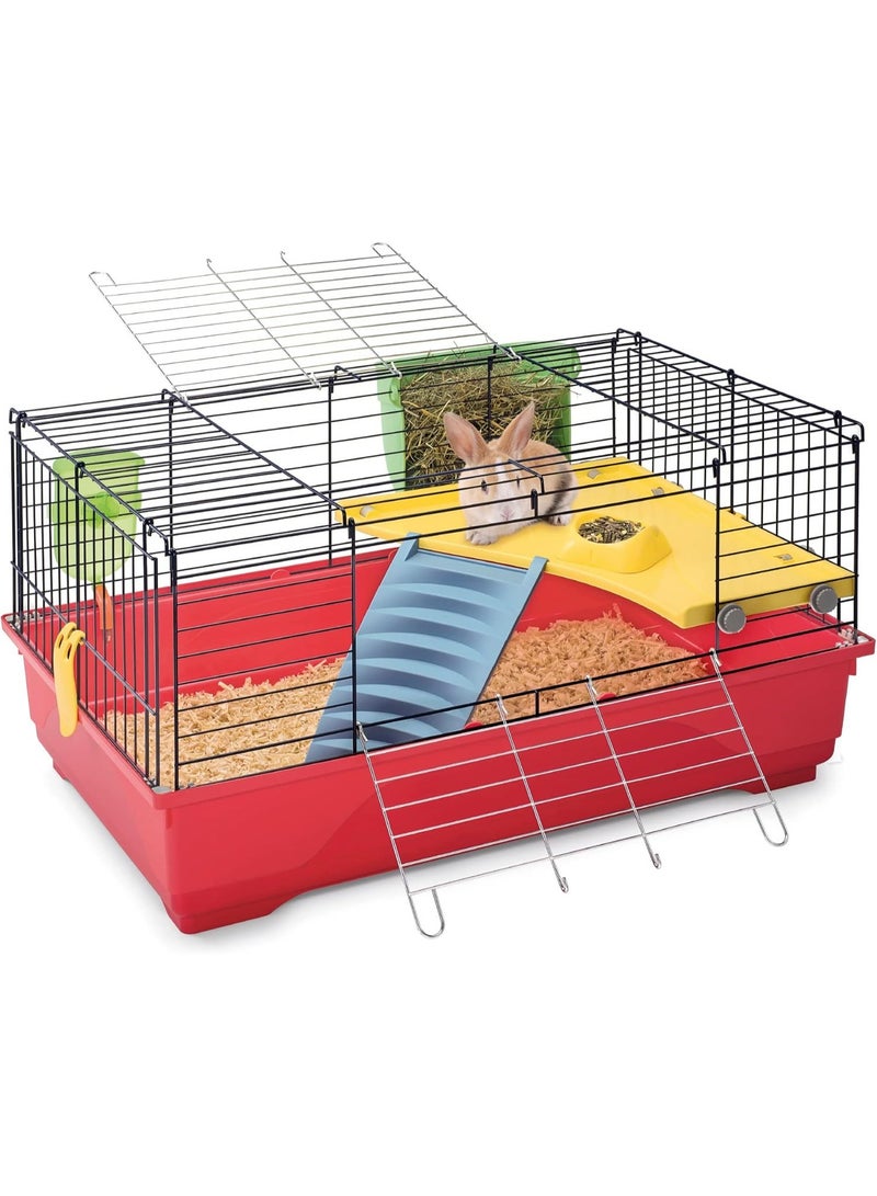 Imac Ronny 80 Rabbit, Guinea Pig & Small pets Cage 80 × 48.5 × 42cm - Image 1