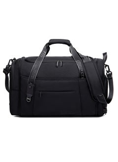 Foldable Duffel Bag Water Resistant Travel Bag with Shoe Compartment with Detachable Shoulder Straps for Men and Women LX0021 Black - pzsku/Z085040D035EE7B0ED019Z/45/_/1700025234/34179caa-8429-4e9c-be74-a25e5be48235