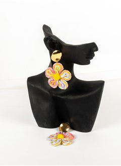 Colorful Flower Earring