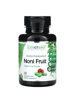 Emerald Laboratories Emerald Laboratories, Noni Fruit, 1,000 mg, 60 Vegetable Caps (500 mg per Capsule)  - Image 1