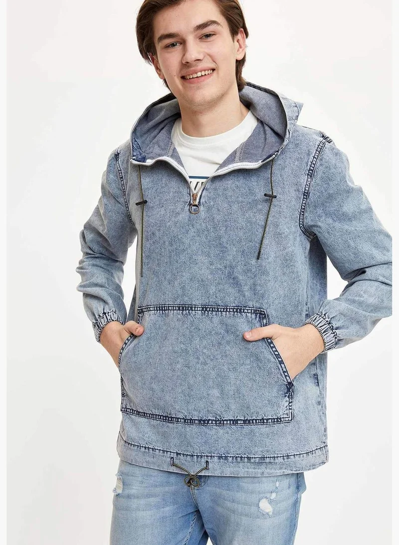 ديفاكتو Man Denim Slim Fit Jacket