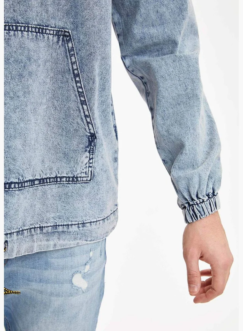 ديفاكتو Man Denim Slim Fit Jacket