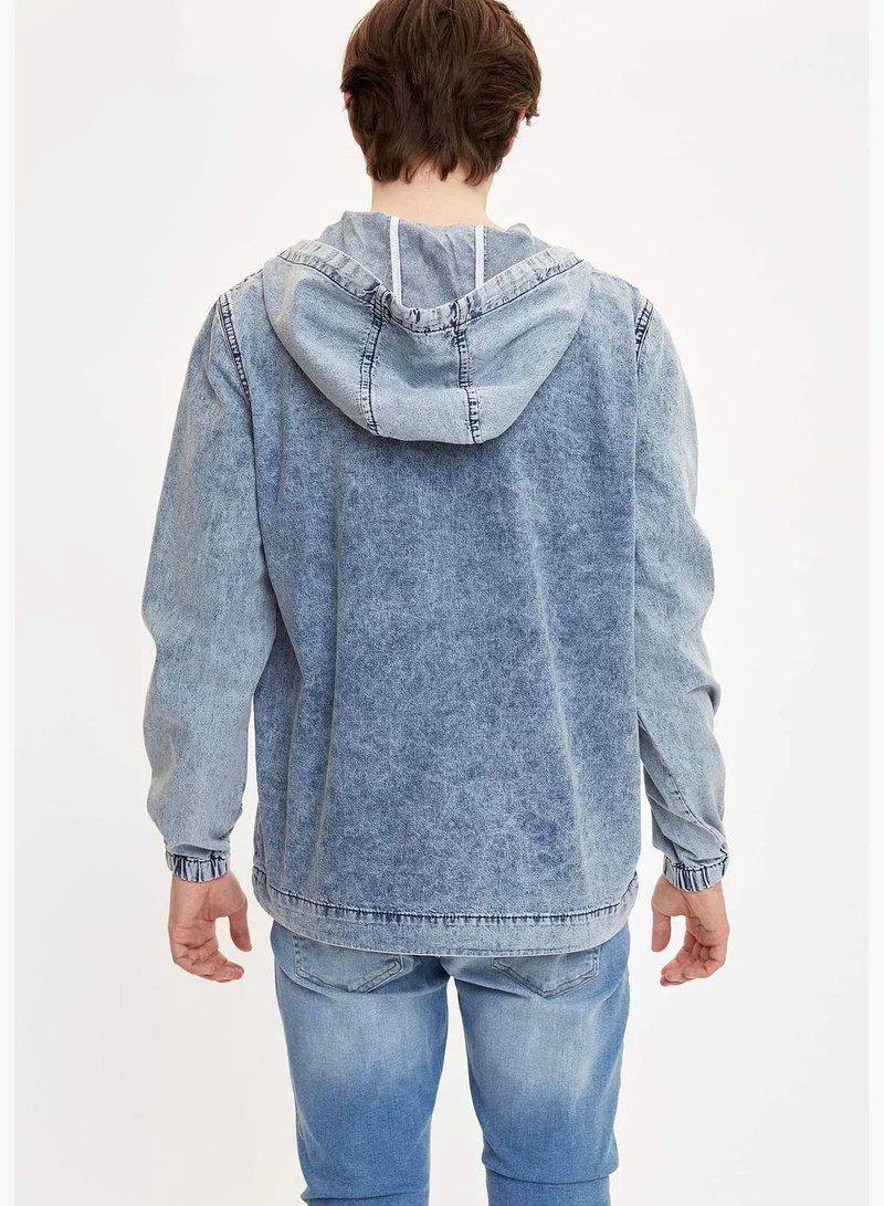 ديفاكتو Man Denim Slim Fit Jacket