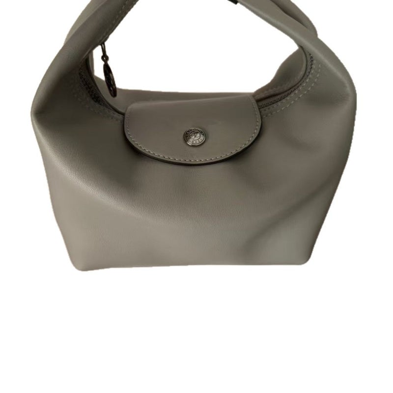 Longxiang Bag Lunch Box Bag Underarm Bag Tofu Bag Mini Handbag Versatile Lightweight Portable Three-Dimensional Bag Light Luxury - Image 1