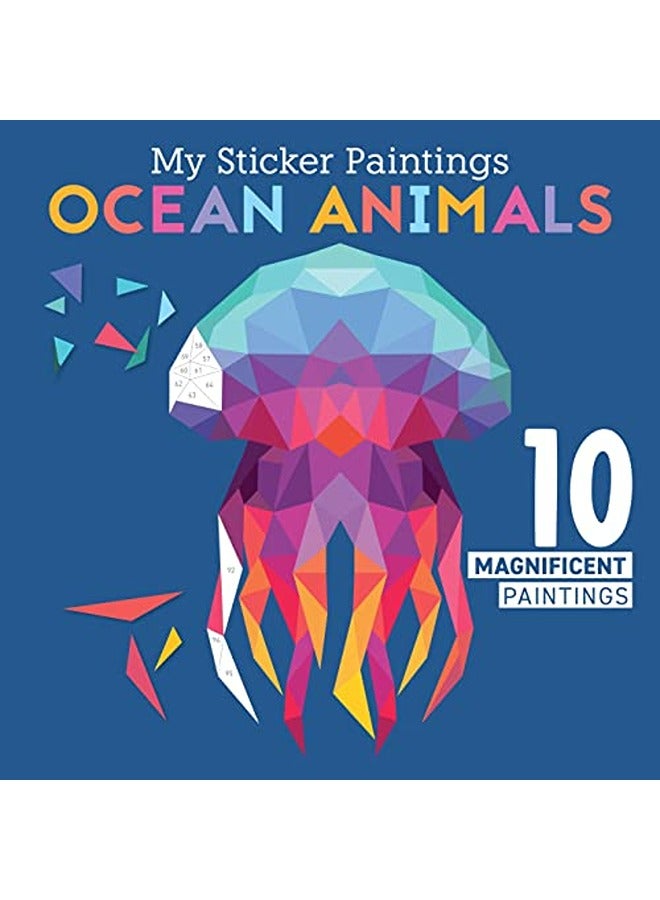 MY STICKER PAINTINGS OCEAN ANIMALS