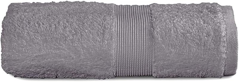 Premium Hotel Quality Bath Towel 100% Cotton Made in Egypt, Soft Quick Drying and Highly Absorbent (70x140 cm) - Grey - Image 1