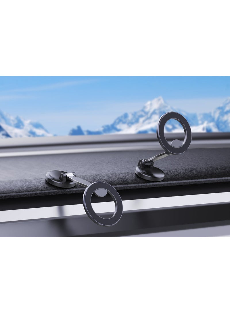 Haing Magnetic Car Phone Holder with 360° Rotation – Strong Magnetic Grip, Adjustable Viewing Angle - Image 5