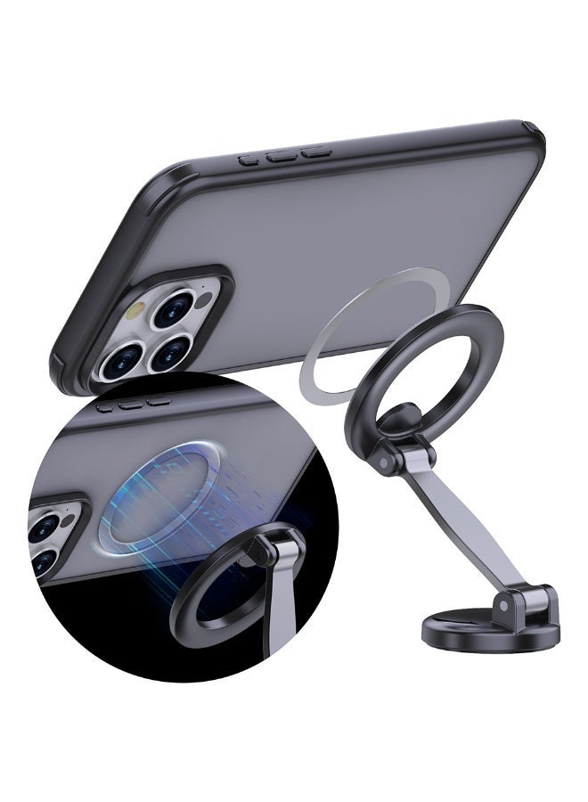 Haing Magnetic Car Phone Holder with 360° Rotation – Strong Magnetic Grip, Adjustable Viewing Angle - Image 3