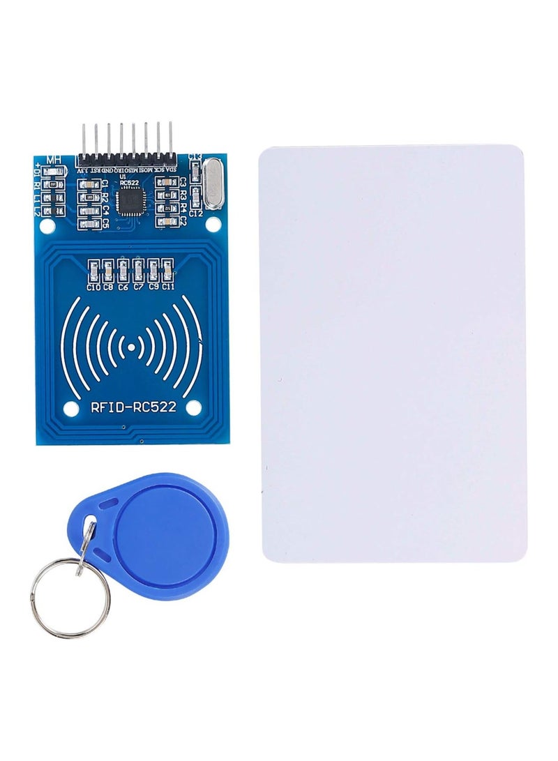 SunFounder مجموعة وحدة القارئ من صن فاوندر وحدة قارئ Mifare RC522 مع بطاقة S50 البيضاء وحلقة المفاتيح متوافقة مع أردوينو وراسبيري باي - Image 2