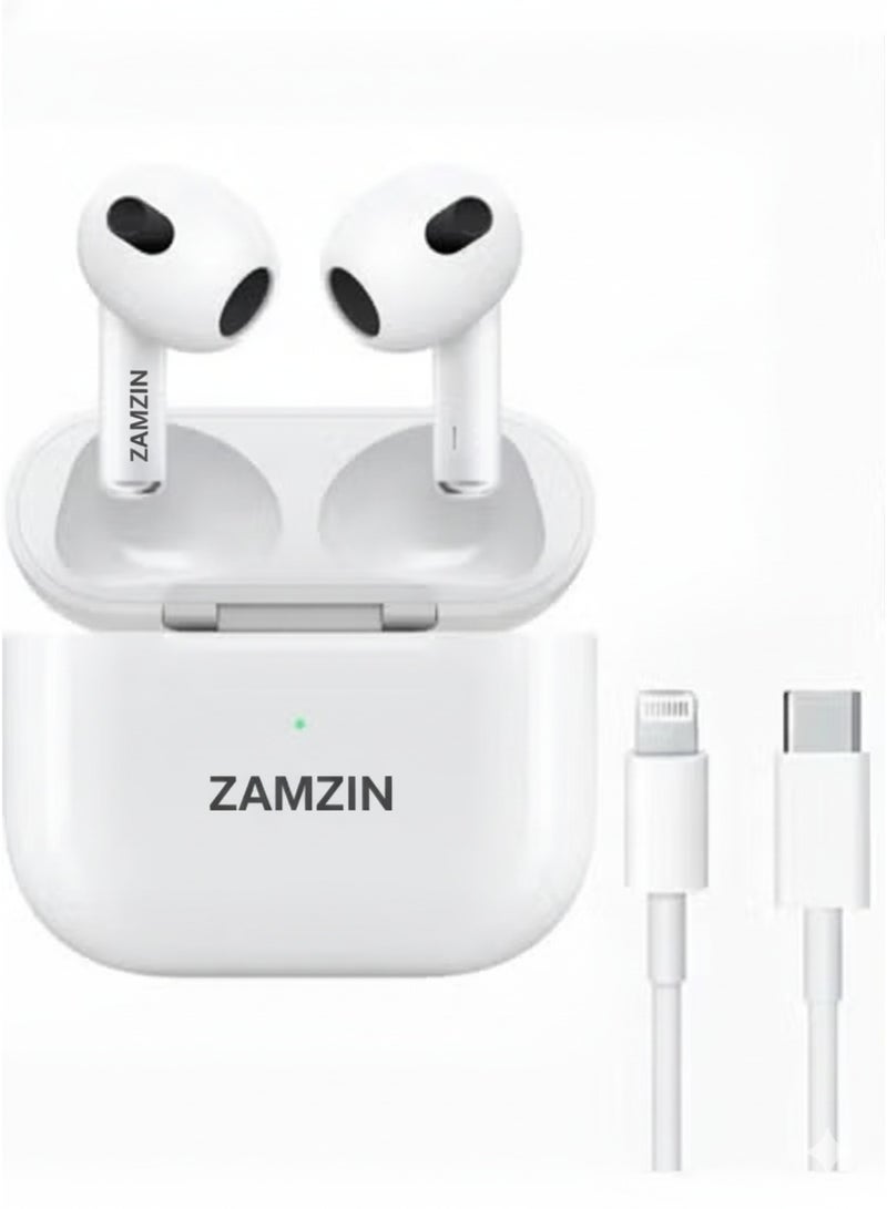 ZAMZIN Wireless Bluetooth Earbuds – Ultra-Light Design, 24H Playtime, Touch Controls, Ergonomic Fit, Fast Charging, IPX5 Waterproof, iPhone/Samsung/Android Compatible - Image 4