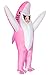 Stegosaurus Inflatable Shark Costume Kids Blow up Shark Costume for Kids Funny Costumes for Halloween Party Gift Pink 612 Yrs - Image 3