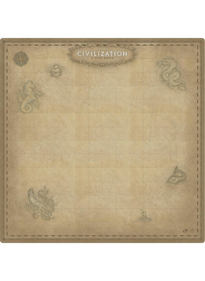 Fantasy Flight Games Fantasy Flight Games Sid Meier'S Civilization A New Dawn Game Mat  - Image 3