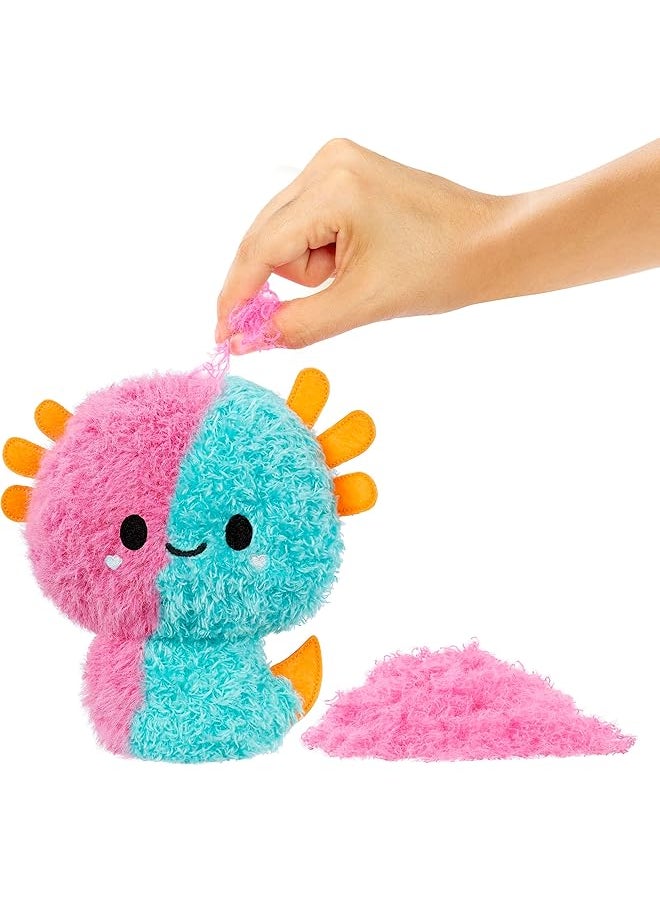 Fluffie Stuffiez - Axolotl Small Collectible Feature Plush Surprise Reveal Unboxing With Huggable Asmr Fidget Diy Fur Pulling Ultra Soft Fluff - Image 1