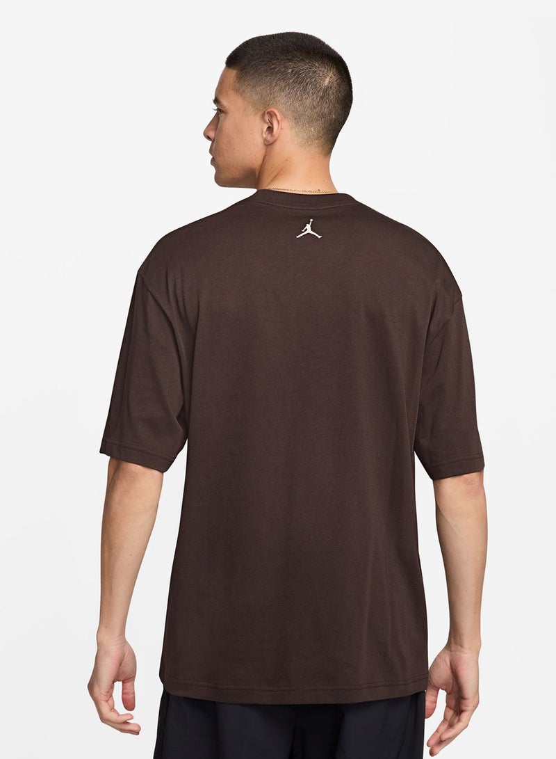 Jordan Brooklyn College Jumpman Printed T-Shirt - Image 2