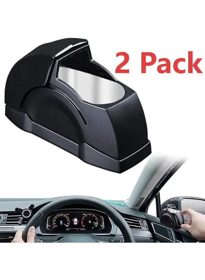 2 قطع، غطاء PVC عالي التحمل، تصميم مفتوح، وصول سهل، يناسب جميع المركبات، لا حاجة لبطارية - Image 2