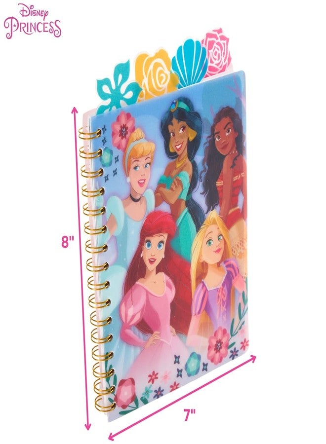 Innovative Designs Disney Princess Tab Journal Notebook for Kids, Spiral Bound, 96 Lined Pages, 8 x 7 inches - Image 5