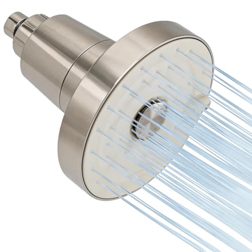 SANYCASA Filtered Shower Head for Hard Water, Removes Chlorine & Heavy Metals, KDF-55 Filter for Healthier Hair & Skin, Protects Colored Hair, High Pressure, Dermatologist Recommended(BNP) - Image 1