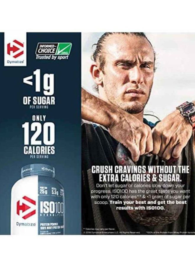 Dymatize ISO 100 Hydrolyzed Protein Powder - Gourmet Vanilla - Image 5