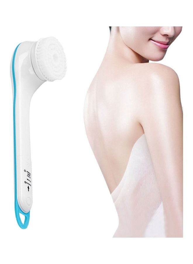 Loquat Electronic Waterproof Spin Spa Bath Brush Long-handled Massage Brush With 5 Brush Heads Multicolour 31x20x10cm - Image 1