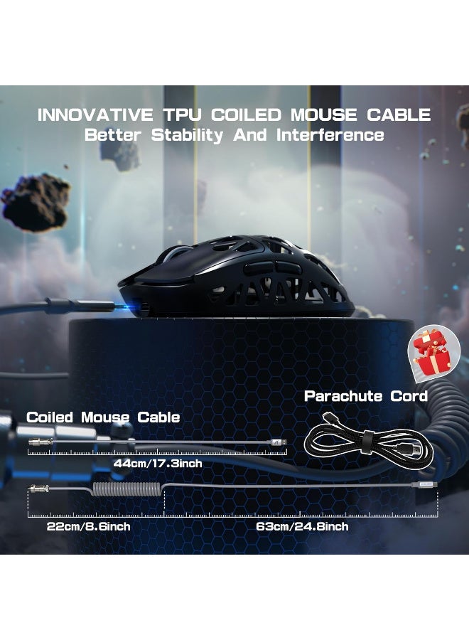 هجوم القرش R2 Wireless Gaming Mouse with C06 Cable (Black) - Image 3