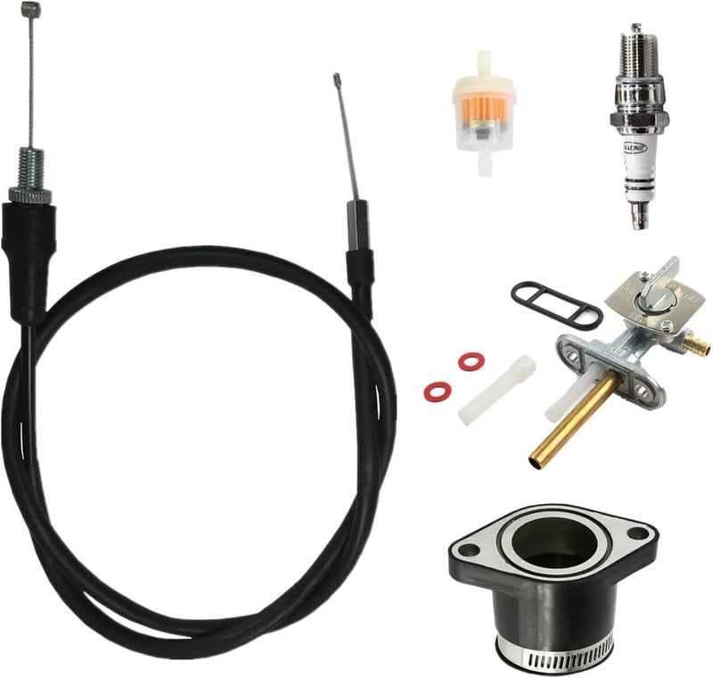 WHFZN Raptor 350 Carburetor for Yamaha YFM350 (2004-2013) with Air Filter, Intake Manifold Boot, and Throttle Cable - Image 3