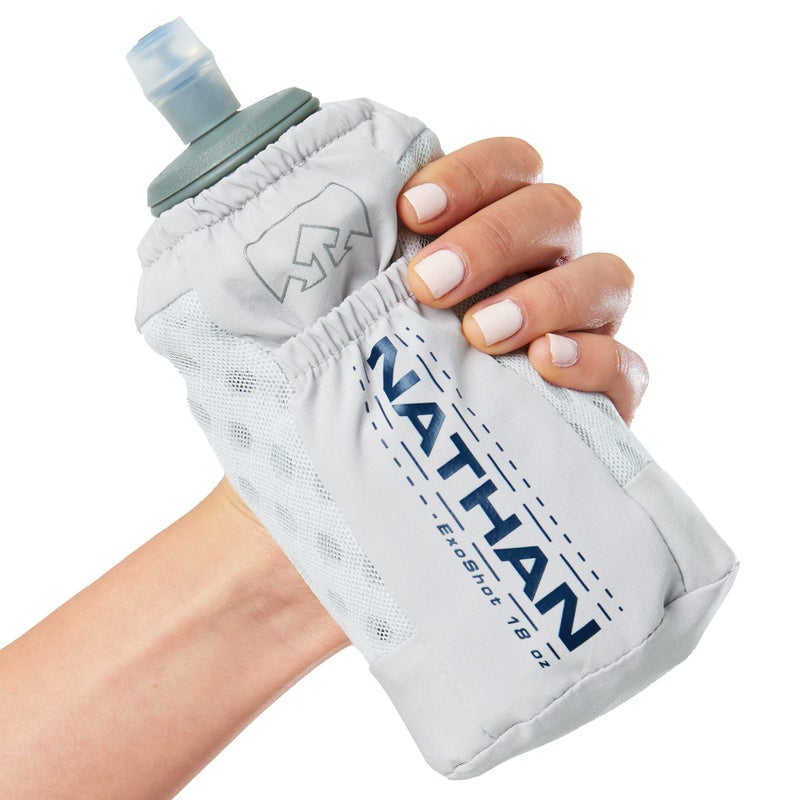 Nathan ExoDraw & ExoShot 2.0, Handheld Running Water Bottle for Marathons, Hiking, Ultra Running & Outdoor Activity - Image 3