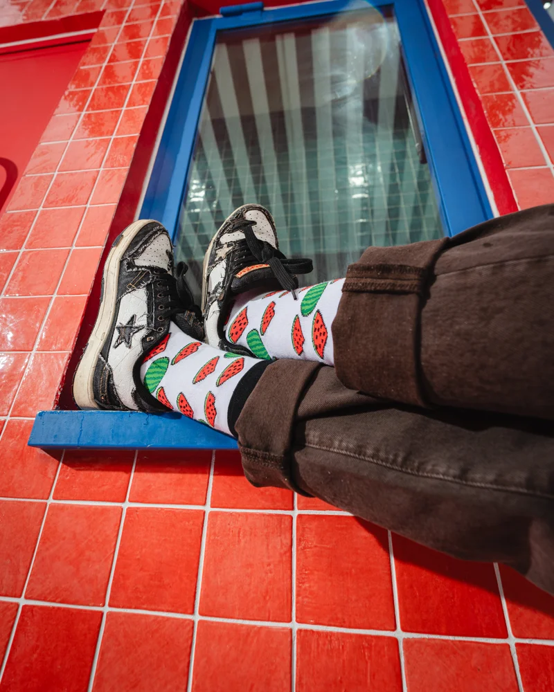 اف ان ال Watermelon Socks