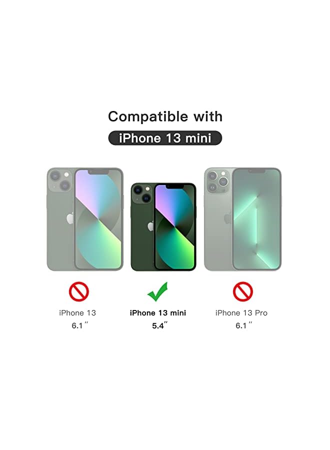 Jetech Full Coverage Screen Protector For Iphone 13 Mini 5.4-Inch, Black Edge Tempered Glass Film With Easy Installation Tool, Case-Friendly, Hd Clear, 3-Pack - Image 4
