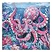PPuzzling Ocean Octopus Puzzles for Adults 1000 Pieces Deep Blue Sea Animal Jigsaw Puzzles Colorful Coral Paper Art Impossible Challenging Puzzles as Octopus Wall Decor - Image 2