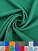 Eovea Poplin Fabric by The Yard 100 Polyester Poly Poplin 60 Wide Apparel Uniforms Tablecloths Home Dcor Sewing DIY CraftsHunter Green1 Yard - Image 2