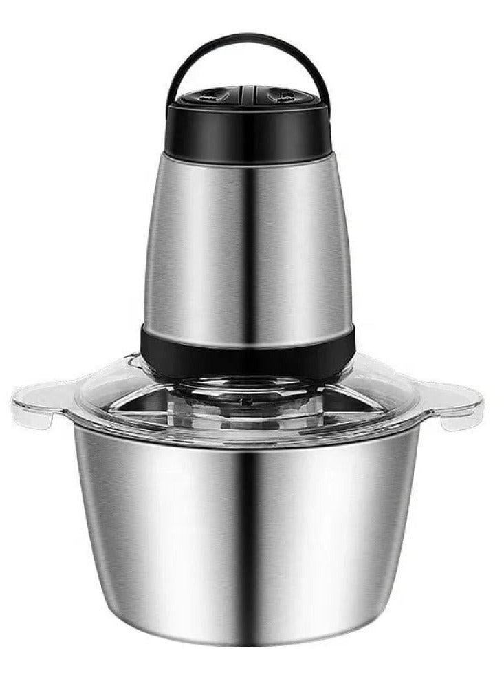 اي لايت مفرمة الطعام الكهربائية متعددة الوظائف غير قابة للصدأ 500وات 2لتر - Image 1