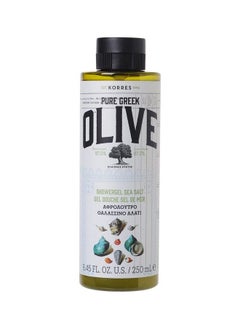 KORRES Olive Shower Gel Sea Salt 8.45 Fl. Oz.  - Image 2
