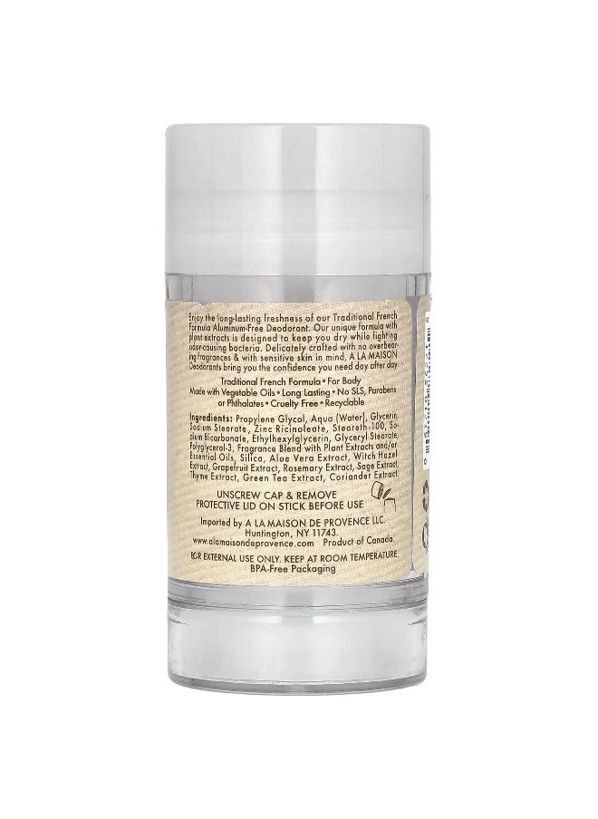 A La Maison De Provence A La Maison de Provence, Deodorant, Honeysuckle, 2.4 oz (70 g)  - Image 2