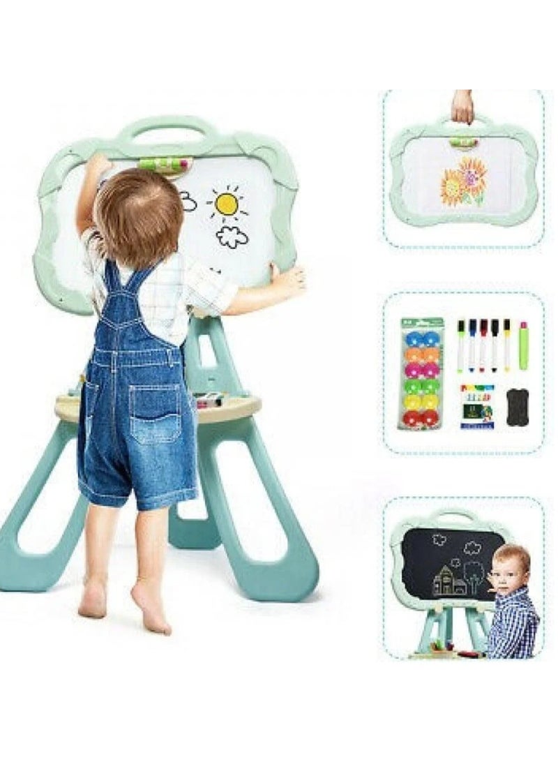Smart 3-in-1 Kids Easel Board – Magnetic children's whiteboard and children's drawing board - Image 2