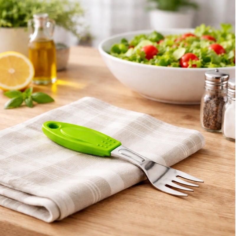 Decent Deluxe Fruit Fork Set of 10 | Stainless Steel Forks | Ergonomic Handle | Mirror Finish | Dessert & Fruit Fork Set For Home, Kitchen, Restaurant, Dishwasher Safe - Image 4