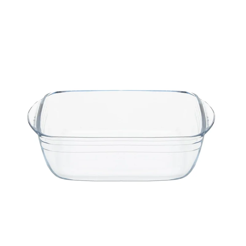 Simply Kitchen Square Baking Dish 25X22 Cm Cook & Share Transparent