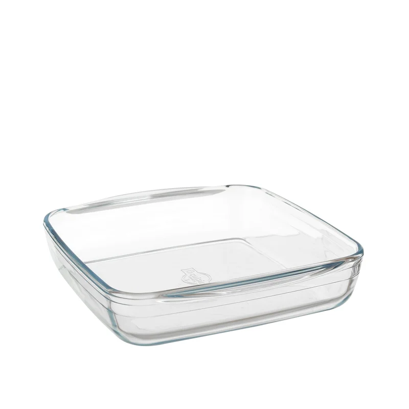 Simply Kitchen  Square Baking Dish 25X22 Cm Cook & Share Transparent  | Best Price UAE