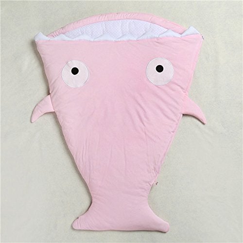 stylishbaby stylishbaby Cute Stylish Shark Style Baby Sleeping Clothing Bag Free Size Pink 
