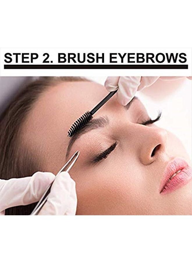 KC Republic - Eyebrow Extensions Kit with 1 x Trays of Mink Eyebrows in Dark Brown Comes on Mixed Length Trays 5-8 Mm Mix, Eyebrow Extension Glue Clear & Extension Tweezers by Kc Republic - Image 1
