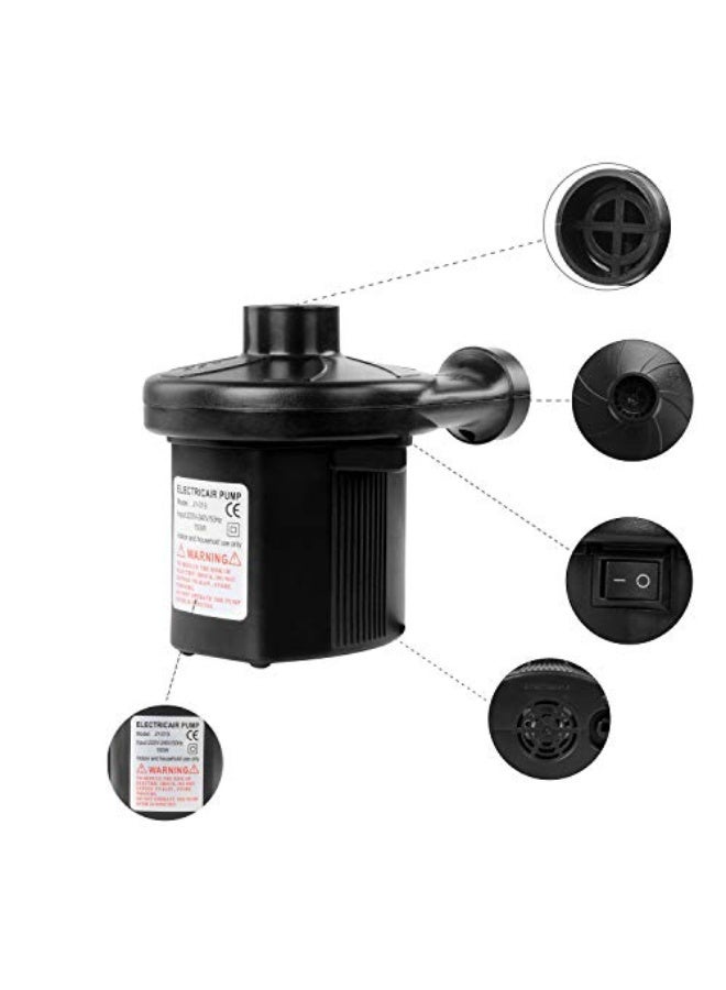 Generic Electric Air Pump DC12V-AC230V Electric Pump with 3 Attachments, Automatic Pum - Image 5