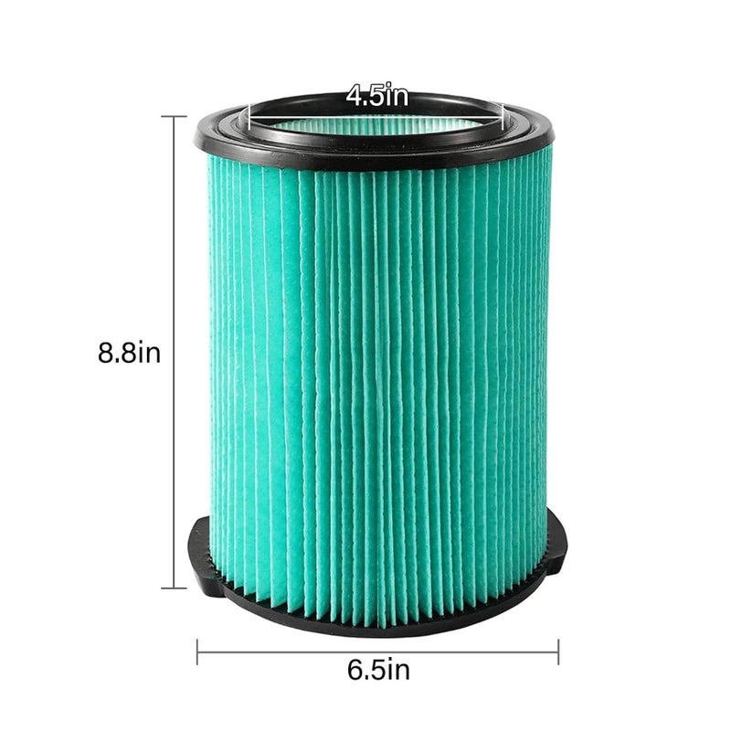 ANBOO 2 Pack VF6000 5-Layer Replacement Filter for Ridgid 5-20 Gallon Wet Dry Vacuums WD5500 WD0671 WD6425 WD7000 WD1280 WD1851 WD1680 WD1956 RV2400A 1400RV RV2600B - Image 2
