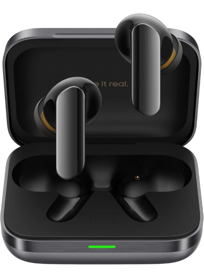 realme Buds Air 7 Pro | Dual‑Driver ANC Earbuds | AI Live Translator | Aircraft‑Grade Aluminum Build | IP55 Water‑Resistant Metallic Grey - Image 1