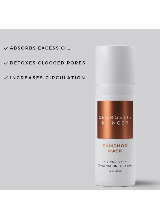 GEORGETTE KLINGER Camphor Face Mask - Detoxify Clogged Pores, Increase Circulation - Image 5