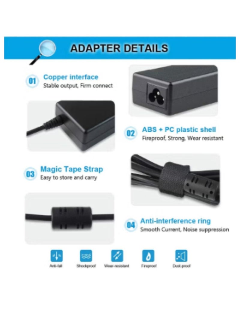 Terabyte 19V 4.74A 4.8*1.7mm 90W AC Laptop Power Adapter Charger for For HP 541 540 CQ511 515 516 V3400 V3700 V3800 6520S DV6000 DV9000 - Image 2