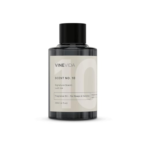 VINEVIDA Lush Ice - 4oz Fragrance Oil for Candle Making - Natural Candle Scents - Made in USA - Image 1