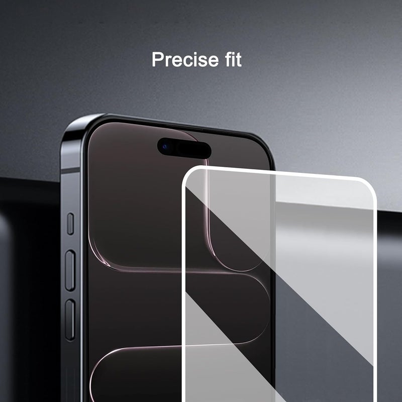 Ailun 3 Pack Screen Protector for iPhone Air [6.5 inch] + 3 Pack Camera Lens Protector with Installation Frame,Dynamic Island Compatible,Case Friendly [Not for iPhone 17/17 Pro/17 Pro Max] - Image 4