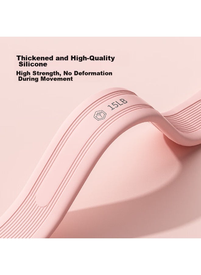 JD.com Jd Jingzao 8-word Resistance Band, Elastic Band, Back Training Resistance Band, Shoulder And Neck Stretching Band, Silicone, 25lb - Image 3