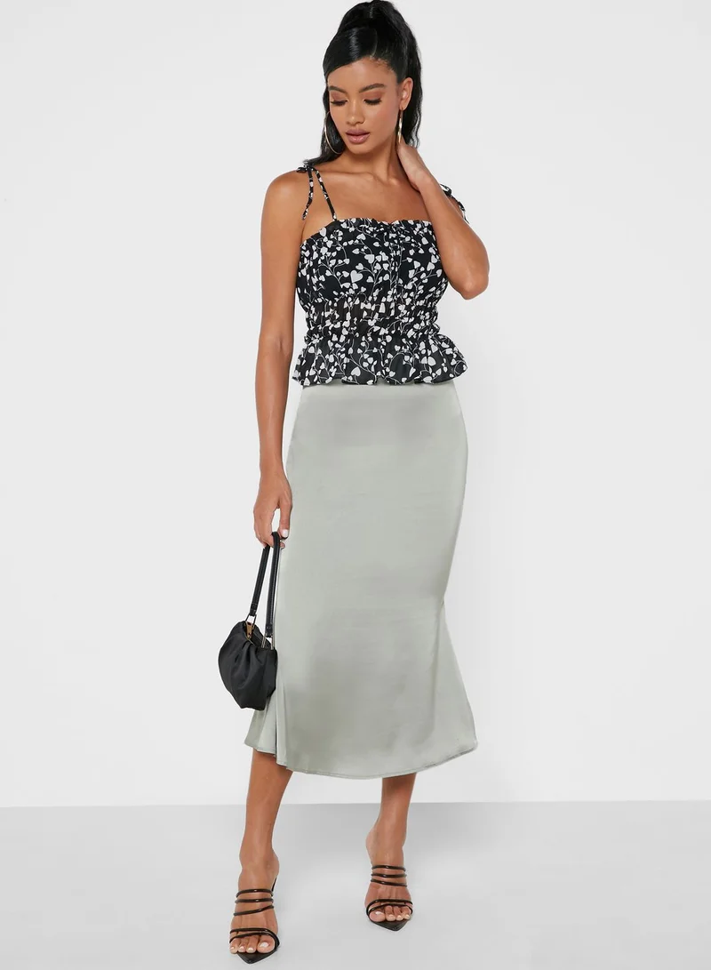Missguided Printed Cami Top