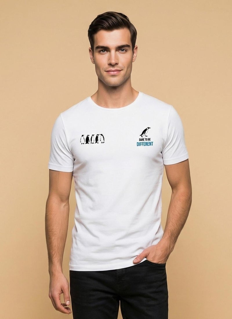 نوبيرو Nobero Regular Fit Printed T-shirt for Men - Image 1