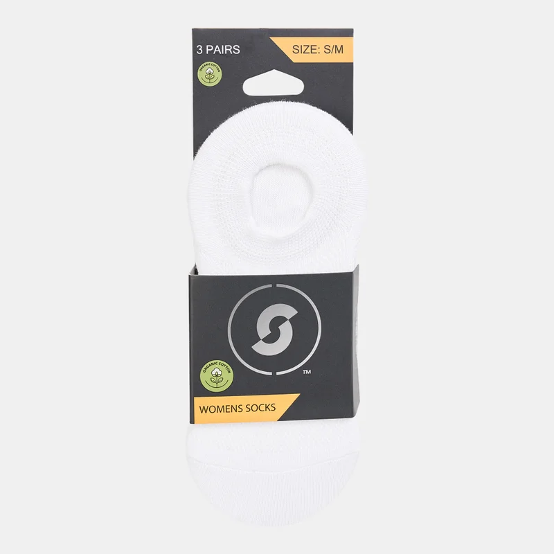 سن اند ساند سبورتس جوارب نسائية مخفية عبوة من  قطع مقاس صغيرمتوسط